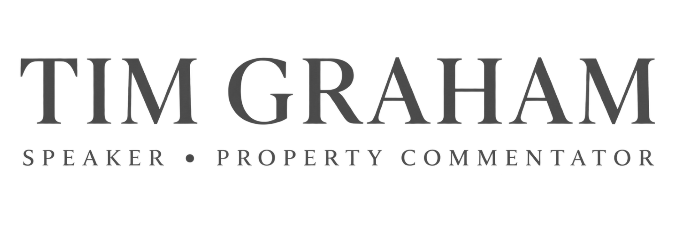 Tim Graham — Real Estate Keynote Speaker & Property Commentator